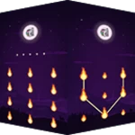 Logo of AppLock Live Theme Fire android Application 